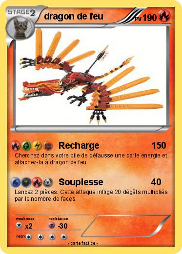 Pokemon dragon de feu