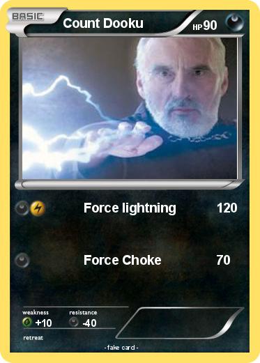 Pokemon Count Dooku