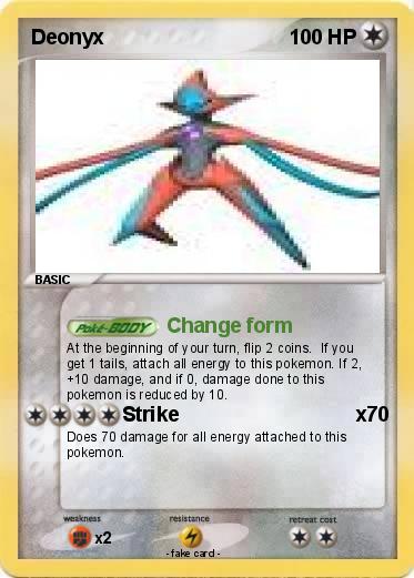 Pokemon Deonyx