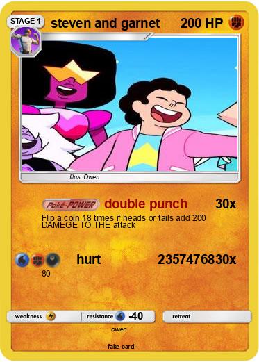 Pokemon steven and garnet