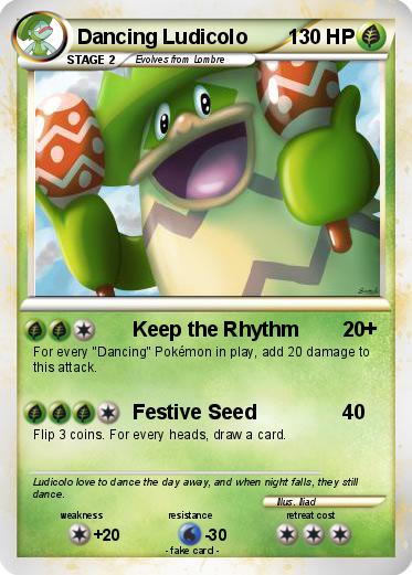 Pokemon Dancing Ludicolo