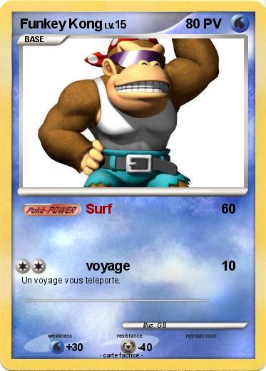 Pokemon Funkey Kong