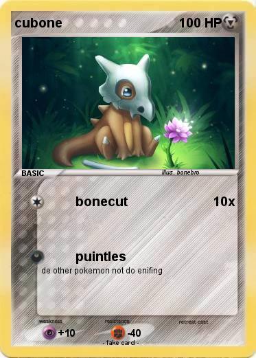 Pokemon cubone