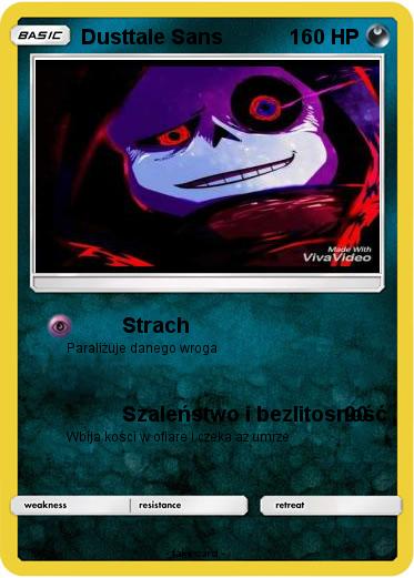 Pokemon Dusttale Sans