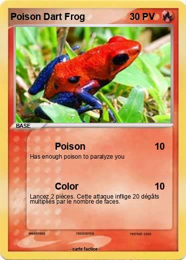 Pokemon Poison Dart Frog