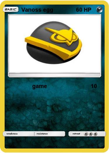 Pokemon Vanoss egg