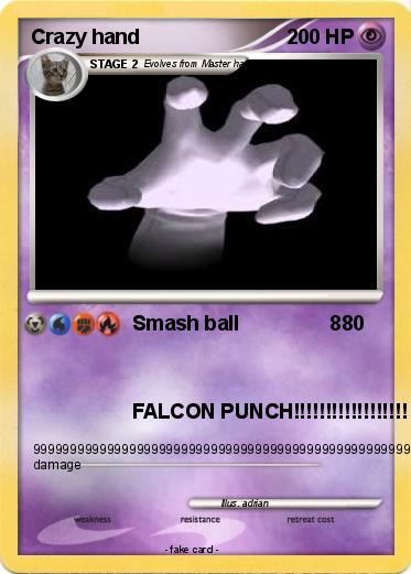 Pokemon Crazy hand