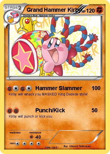 Pokemon Grand Hammer Kirby