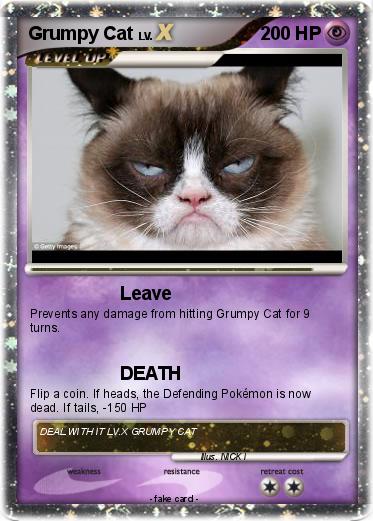 Pokemon Grumpy Cat