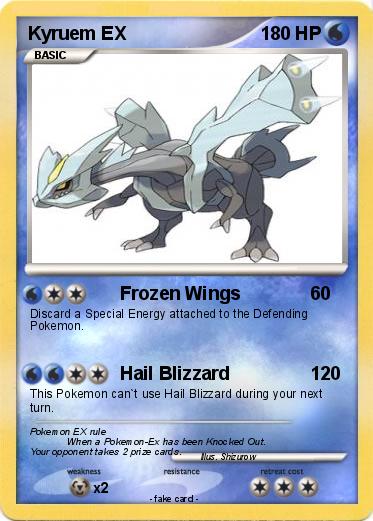 Pokemon Kyruem EX