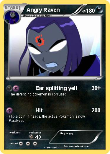 Pokemon Angry Raven
