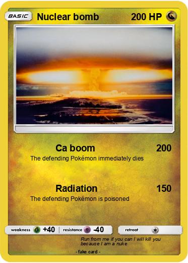 Pokemon Nuclear bomb
