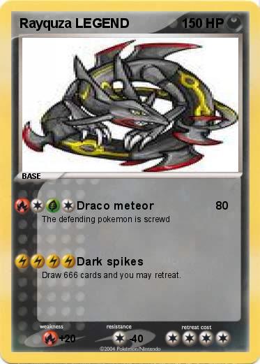 Pokemon Rayquza LEGEND