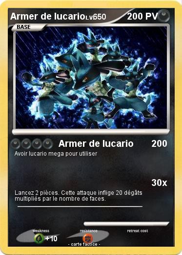 Pokemon Armer de lucario