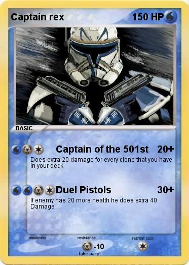 Pokemon Captain rex