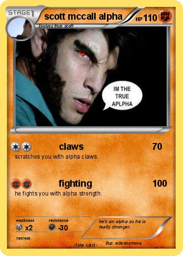 Pokemon scott mccall alpha
