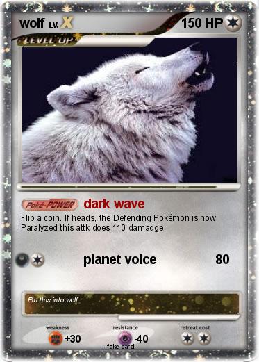 Pokemon wolf