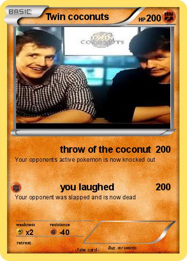 Pokemon Twin coconuts