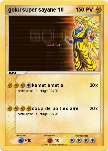 Pokemon goku super sayane 10