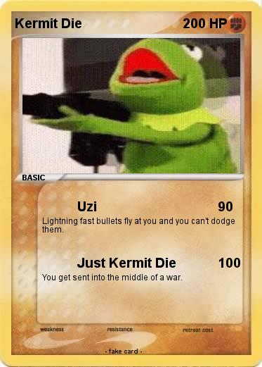 Pokemon Kermit Die