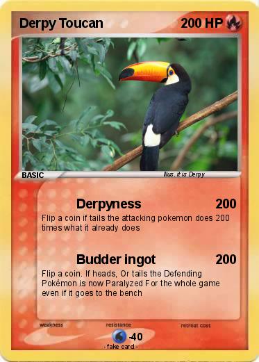 Pokemon Derpy Toucan