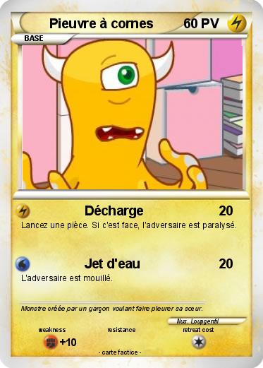 Pokemon Pieuvre à cornes