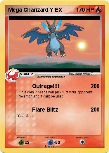 Pokemon Mega Charizard Y EX