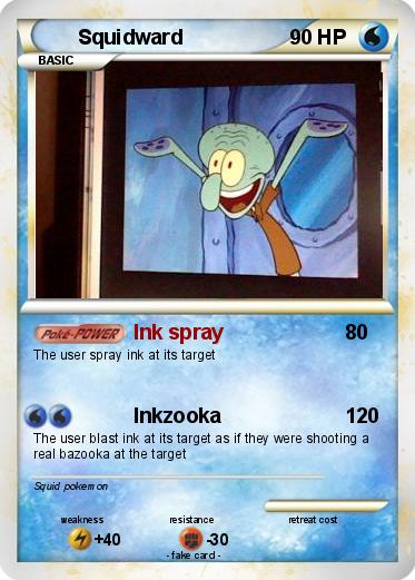 Pokemon Squidward