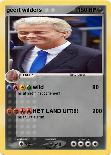 Pokemon geert wilders