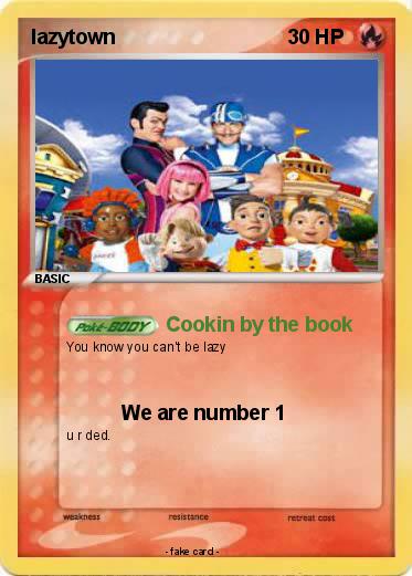 Pokemon lazytown