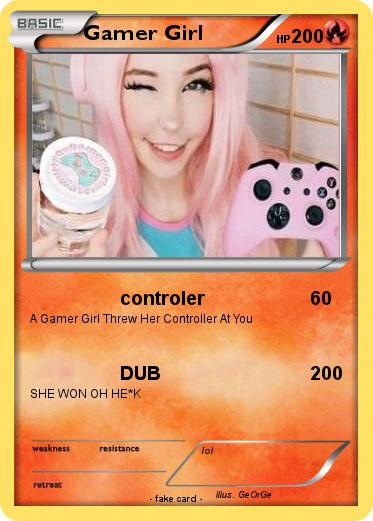 Pokemon Gamer Girl