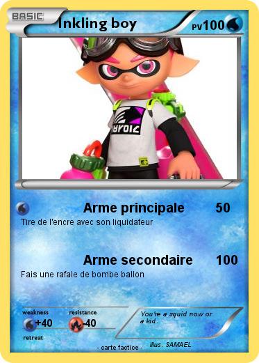 Pokemon Inkling boy