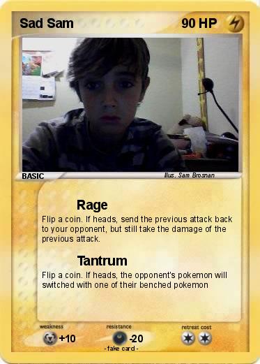 Pokemon Sad Sam
