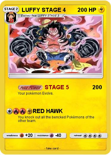 Pokemon LUFFY STAGE 4