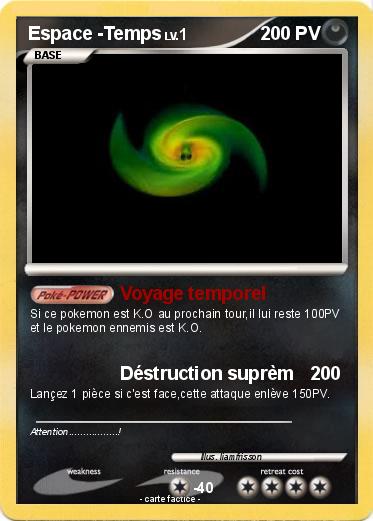 Pokemon Espace -Temps