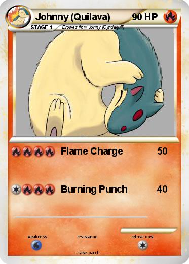 Pokemon Johnny (Quilava)