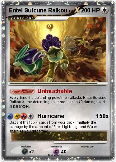 Pokemon Entei Suicune Raikou