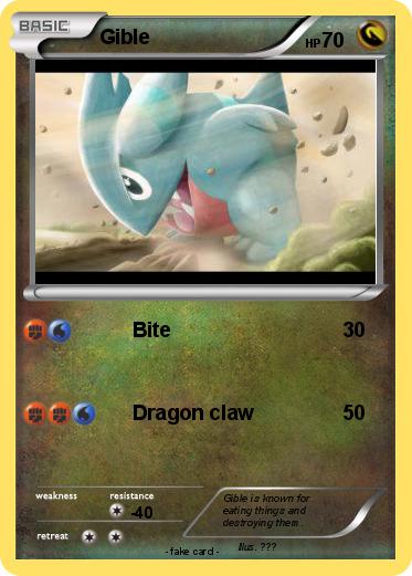 Pokemon Gible