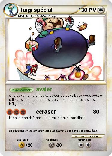 Pokemon luigi spécial