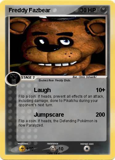 Pokemon Freddy Fazbear