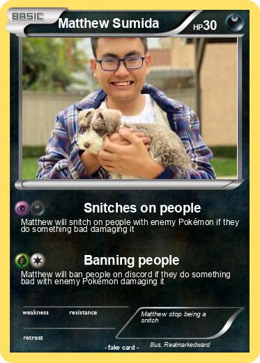 Pokemon Matthew Sumida