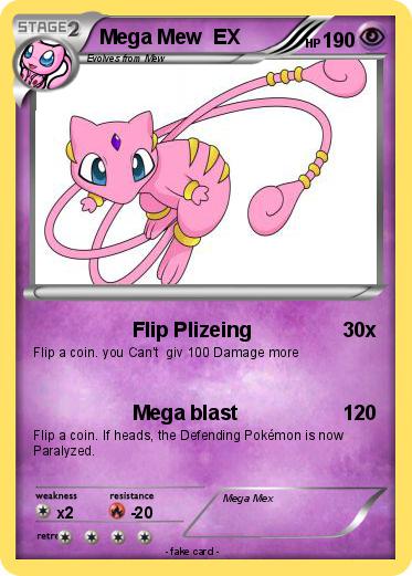 Pokemon Mega Mew  EX