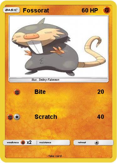 Pokemon Fossorat
