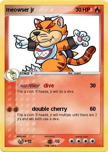 Pokemon meowser jr