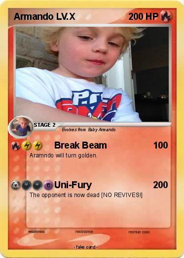 Pokemon Armando LV.X