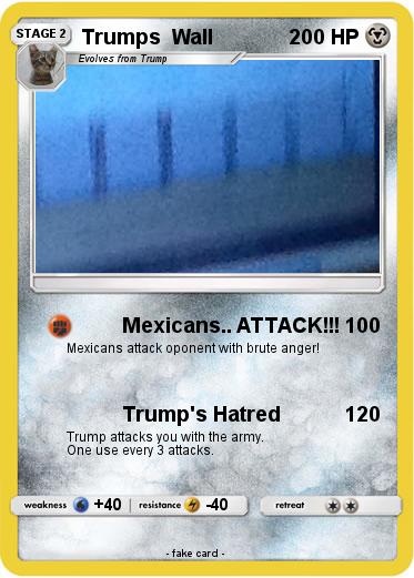 Pokemon Trumps  Wall