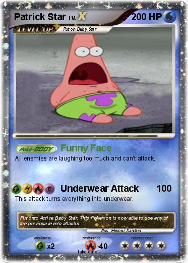 Pokemon Patrick Star