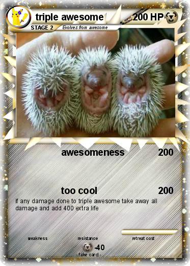 Pokemon triple awesome