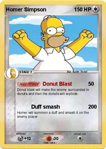 Pokemon Homer Simpson