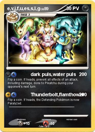 Pokemon e,v,j,f,u,es,s,l,g